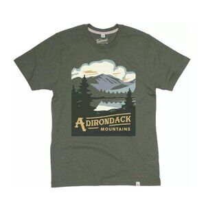 The Landmark Project Unisex Adirondack Mountain Short Sleeve T- Shirt